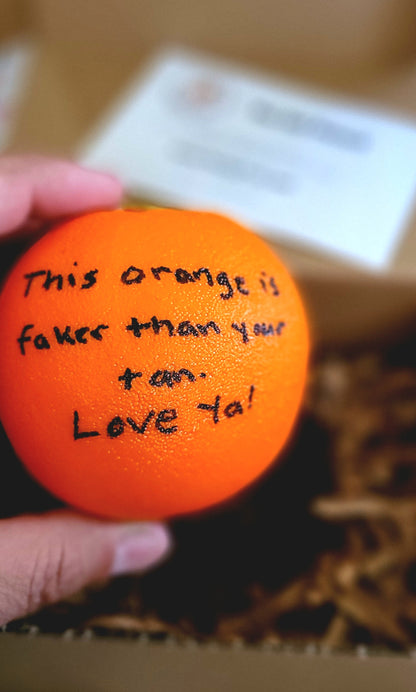 Orange | Send A Custom Message